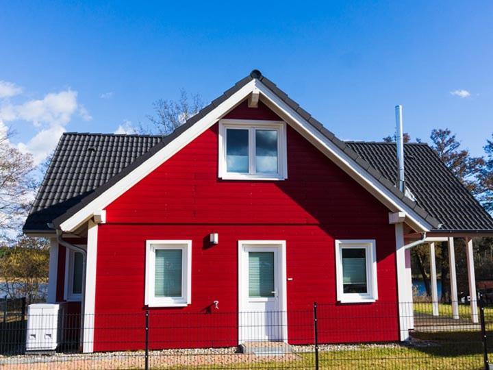 Ferienhaus Sonnenufer 라인스베르크 외부 사진
