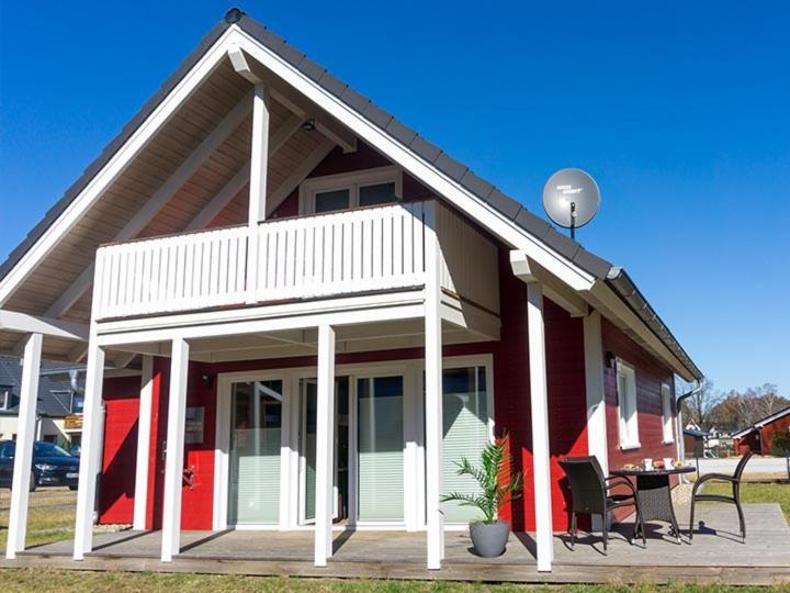 Ferienhaus Sonnenufer 라인스베르크 외부 사진